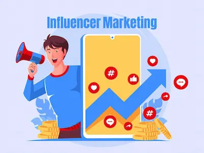 types of digital marketing - influencer marketing